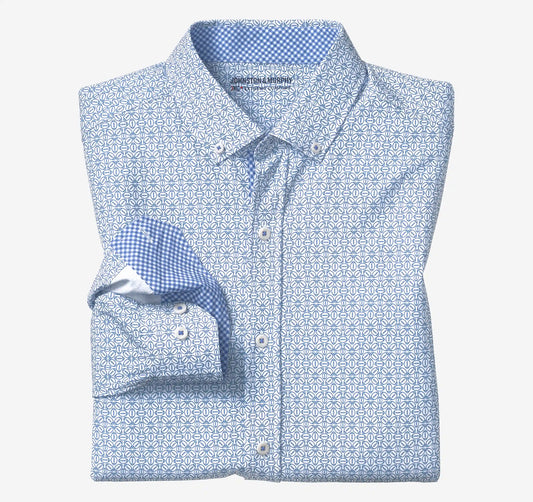 Game Day XC+™ Long-Sleeve Football Print Shirt - Royal