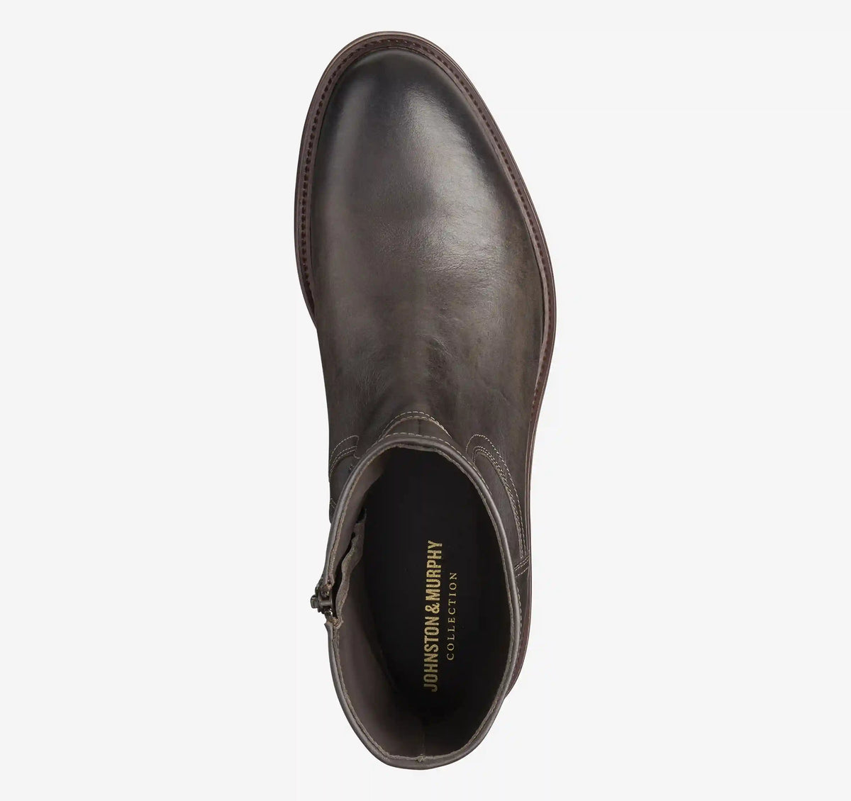 Hartford Pull-Up Boot - Dark Brown Oiled European Full-Grain Leather