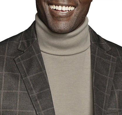 XC Flex® Pinnacle Knit Blazer - Brown Plaid
