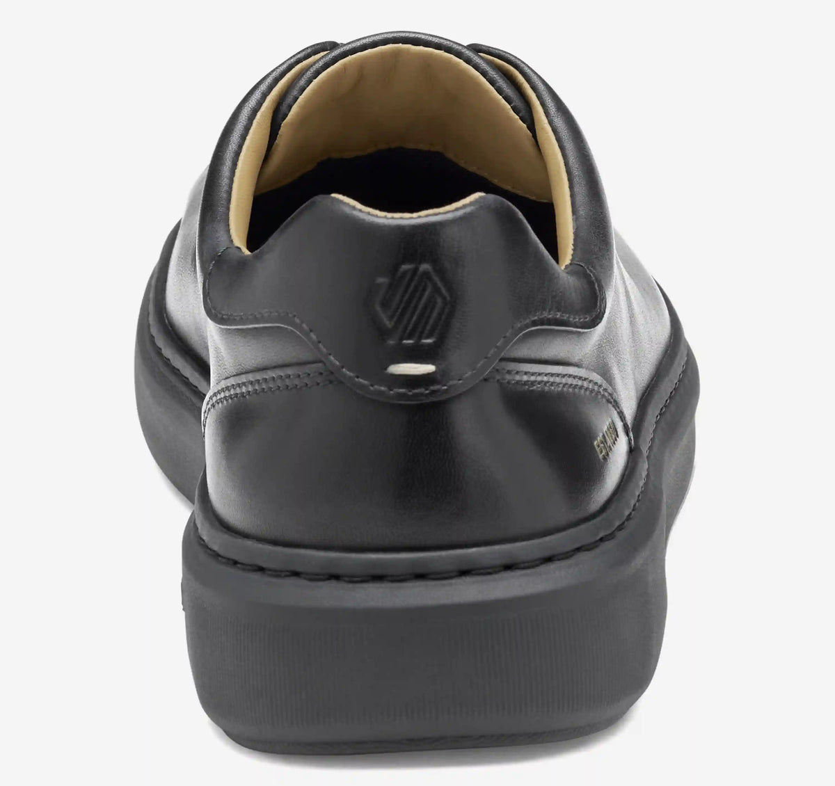 Anders Lace-To-Toe - Black Full Grain Leather/Black Sole