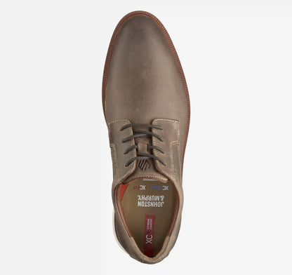XC+™ Parker Plain Toe - Stone Oiled Waterproof Full-Grain Leather