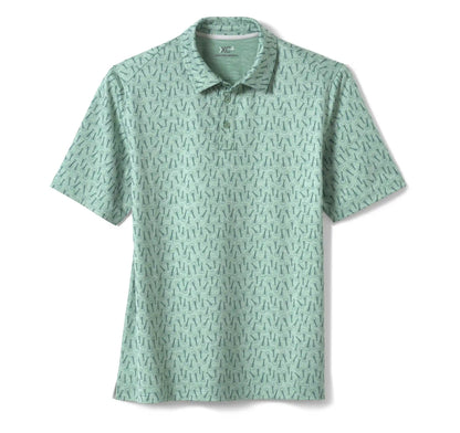 XC4® Performance Polo - Green Tonal Guitar