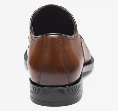 Redford Cap Toe - Tan Hand-Finished Full-Grain Leather