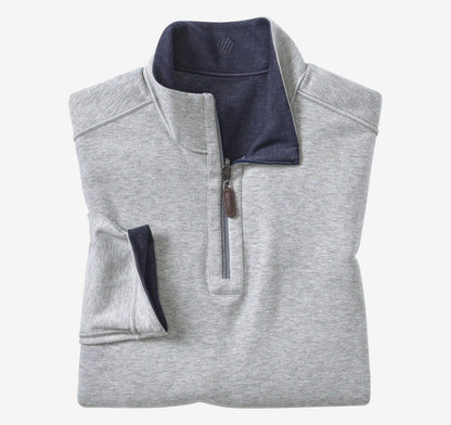 Icon Reversible Quarter-Zip - Navy/Storm
