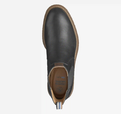 Clint Chelsea Boot - Black Full-Grain Leather