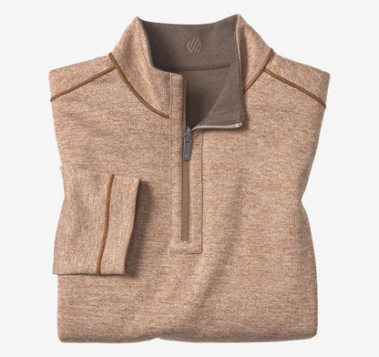 XC+™ Fusion Reversible Quarter-Zip - Brown/Rust