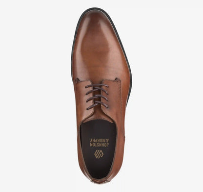 Conlin Plain Toe - Tan Full-Grain Leather