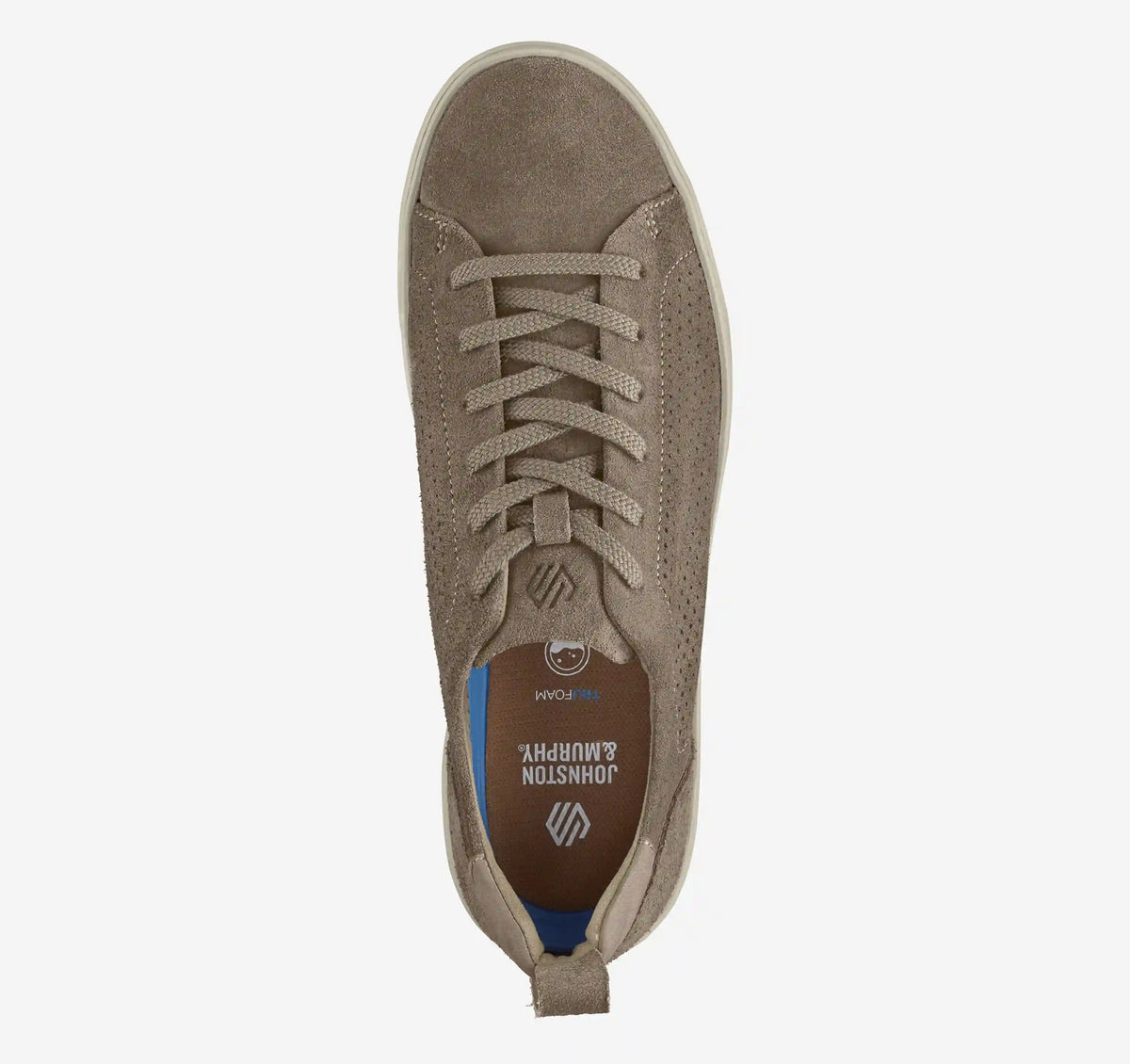 Ollie Lace-to-Toe - Taupe Suede