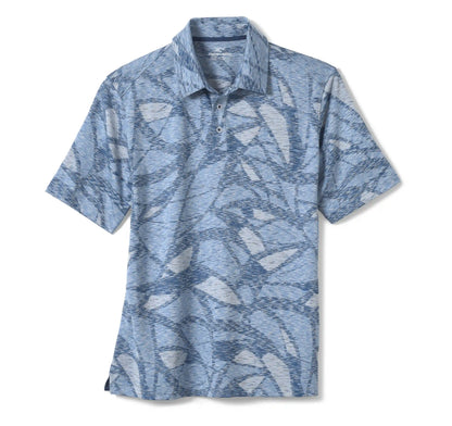 XC4® Performance Polo - Blue Large Geo