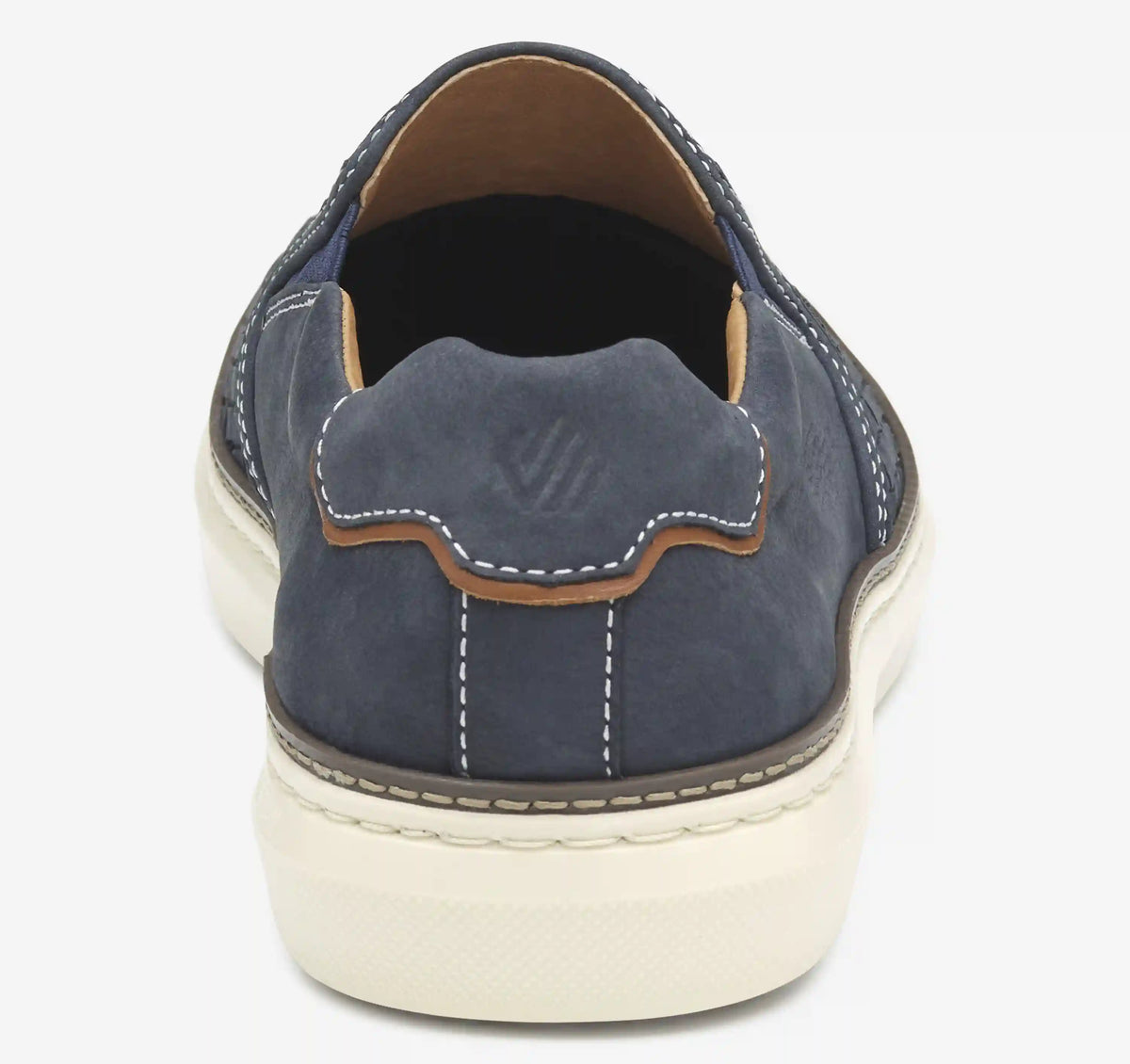 McGuffey 2 Woven Slip-On - Navy Woven Tumbled Nubuck