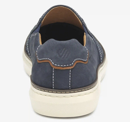 McGuffey 2 Woven Slip-On - Navy Woven Tumbled Nubuck