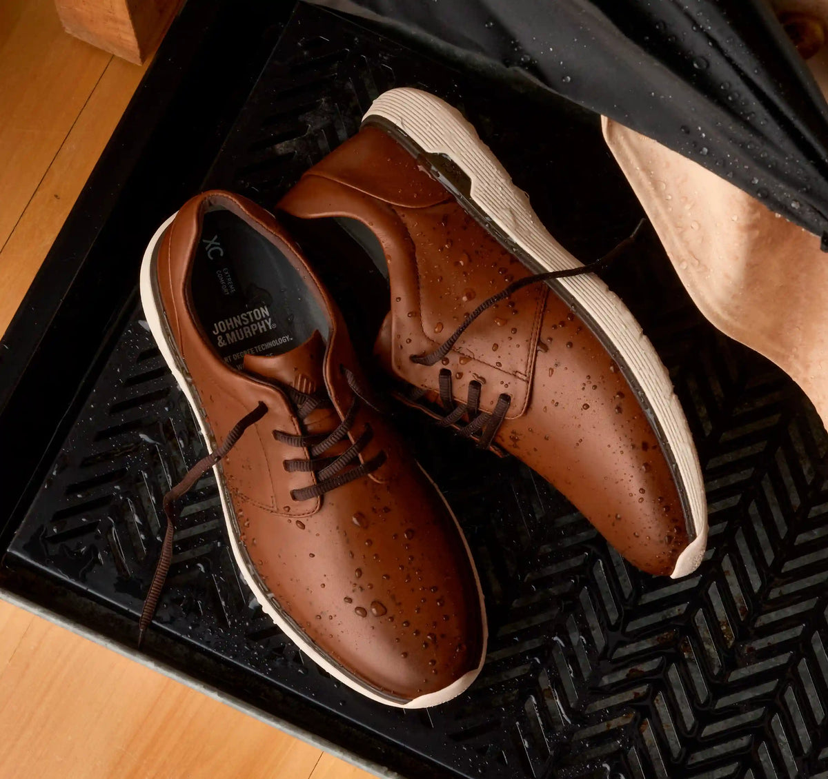 XC4® Prentiss 2 Plain Toe - Tan Waterproof Full Grain