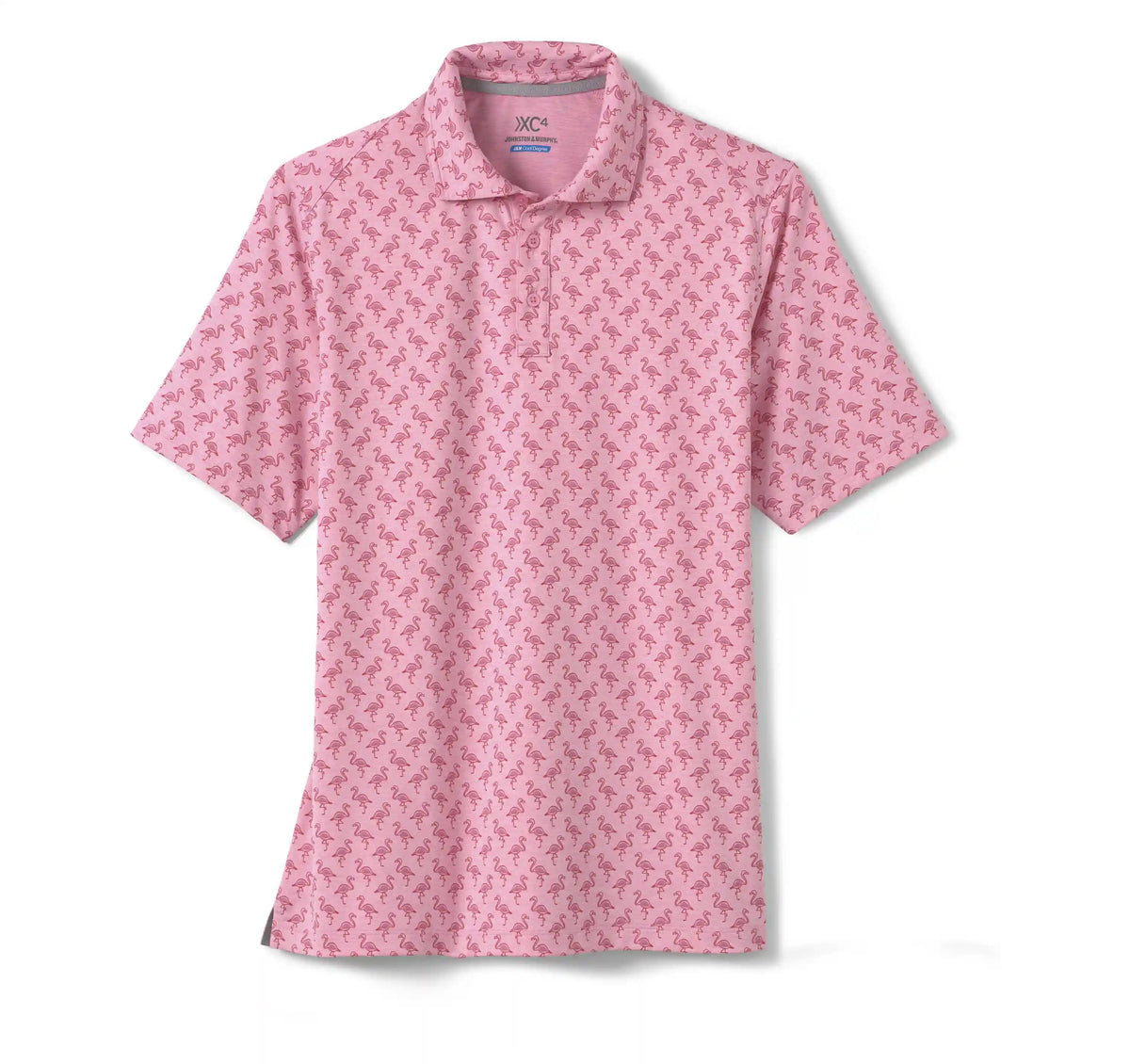 XC4® Performance Print Polos + Cool Degree® - Pink Flamingo