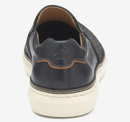 McGuffey 2 Woven Slip-On - Black Woven Full Grain