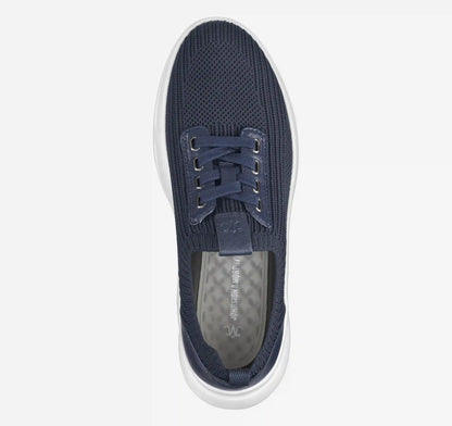 Escape Knit Lace-Up - Navy Knit