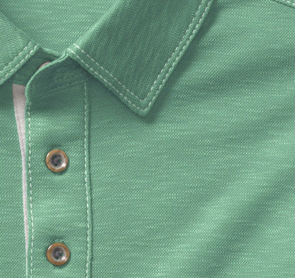 Vintage Slub Polo - Shamrock