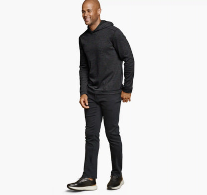 Icon Reversible Hooded Pullover - Charcoal/Brown