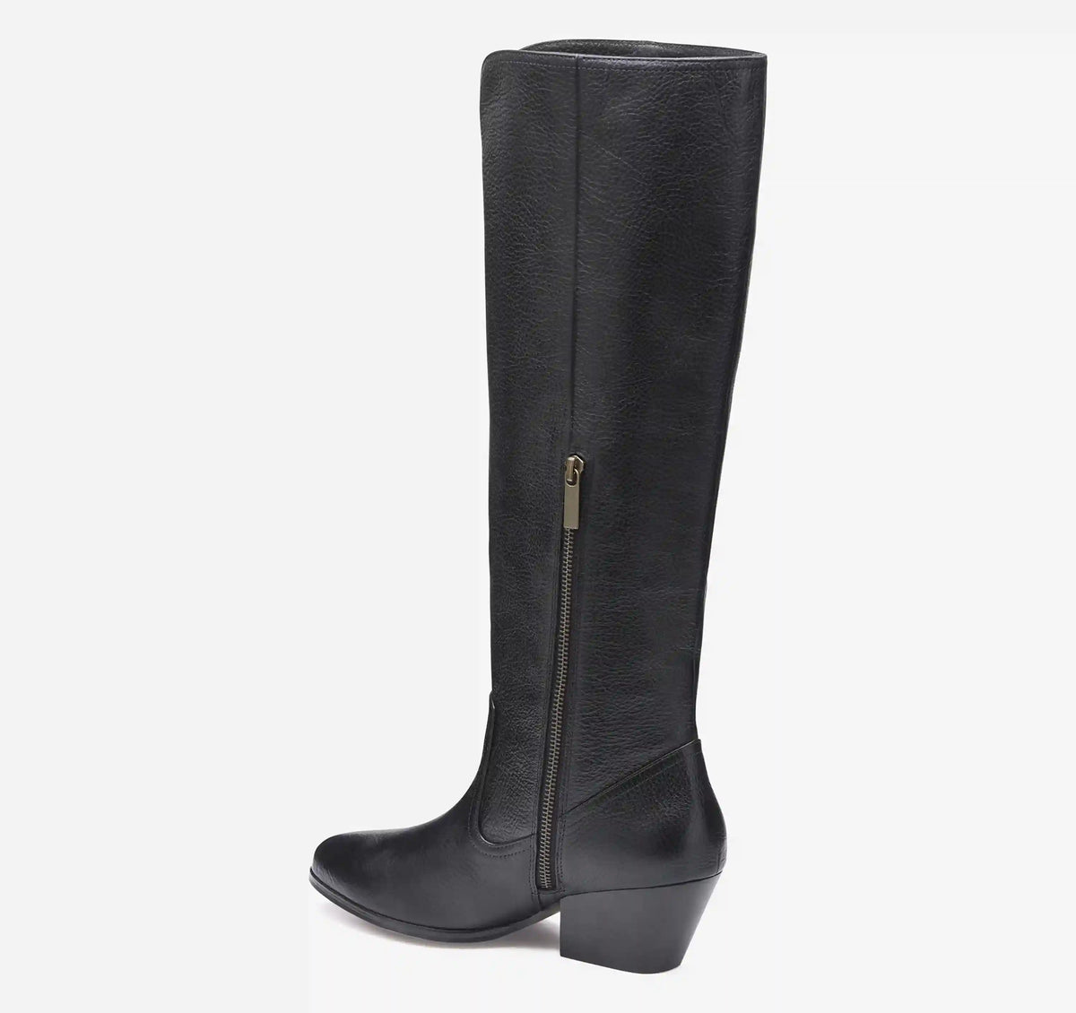 Tristen Tall Boot - Black Full Grain