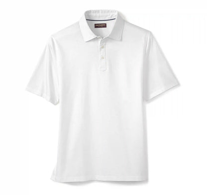 Conrad Oxford Polo - White