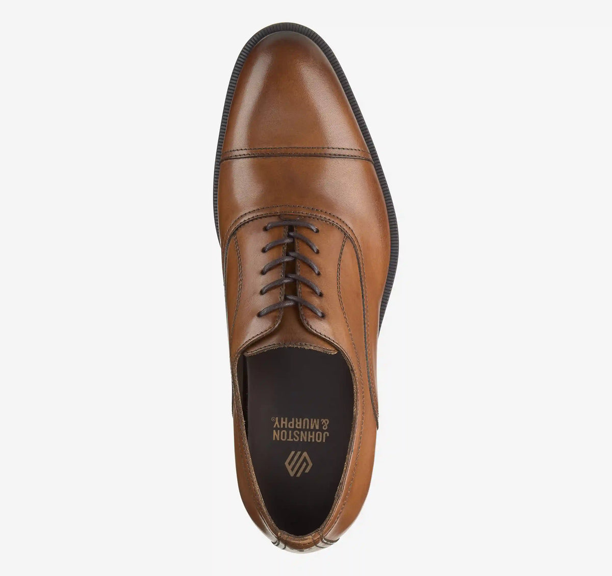 Conlin Cap Toe - Light Tan Full-Grain Leather