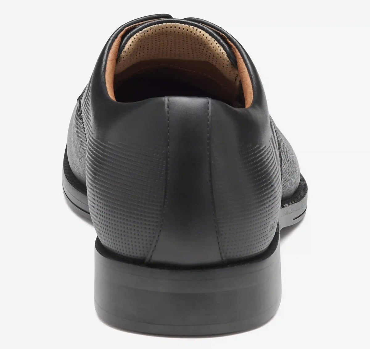 XC+™ Copley Wingtip - Black Embossed Waterproof Full Grain Leather