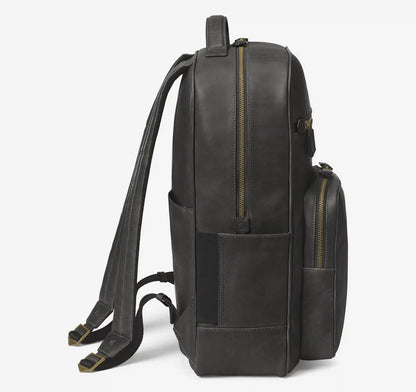Rhodes Backpack - Black Full Grain