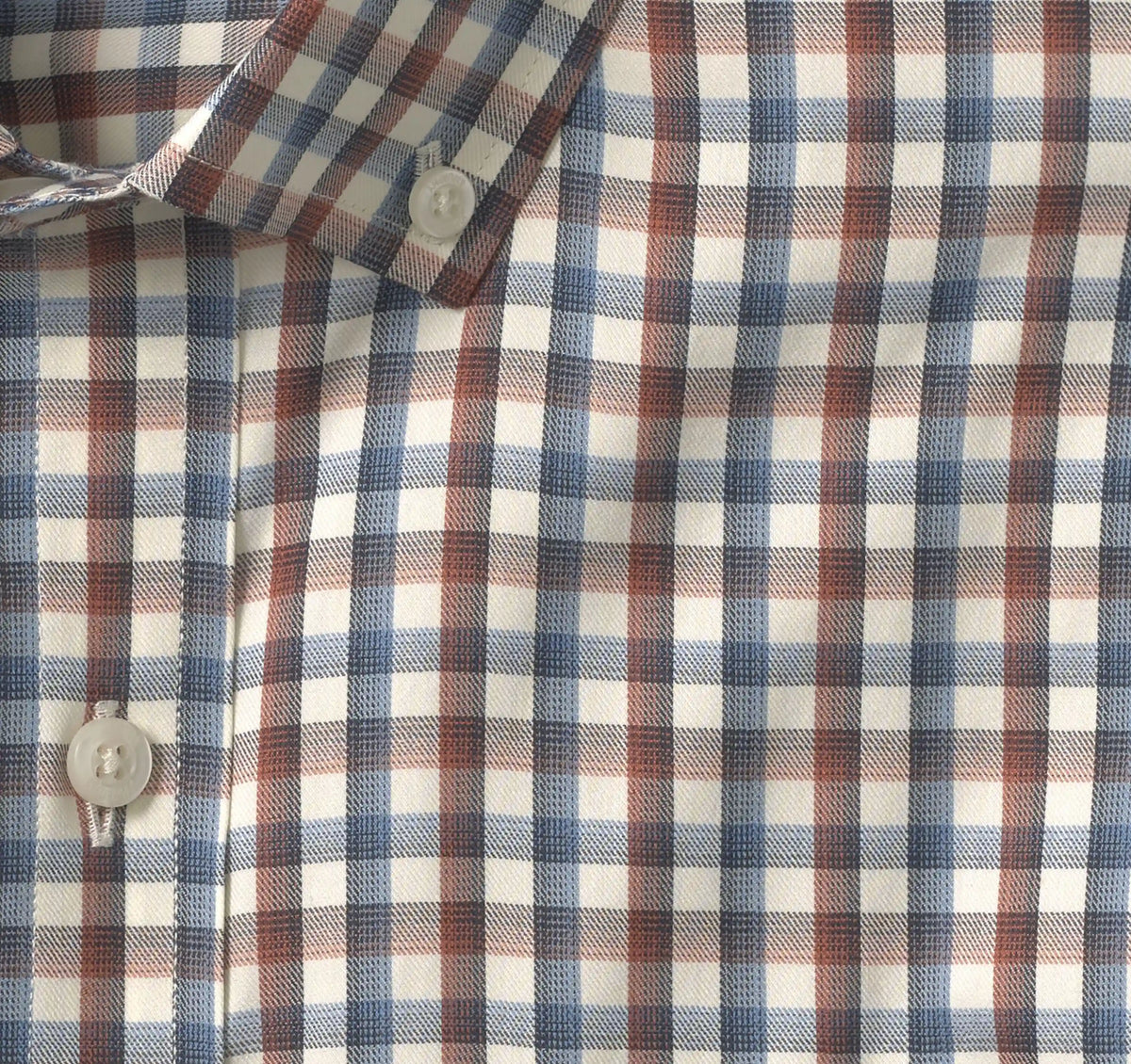 XC4® Sport Long-Sleeve Shirt - Rust Tattersall