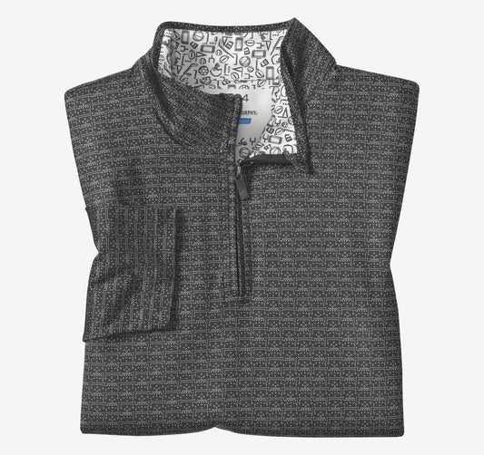 Game Day XC4® Plays Print Quarter-Zip - Black