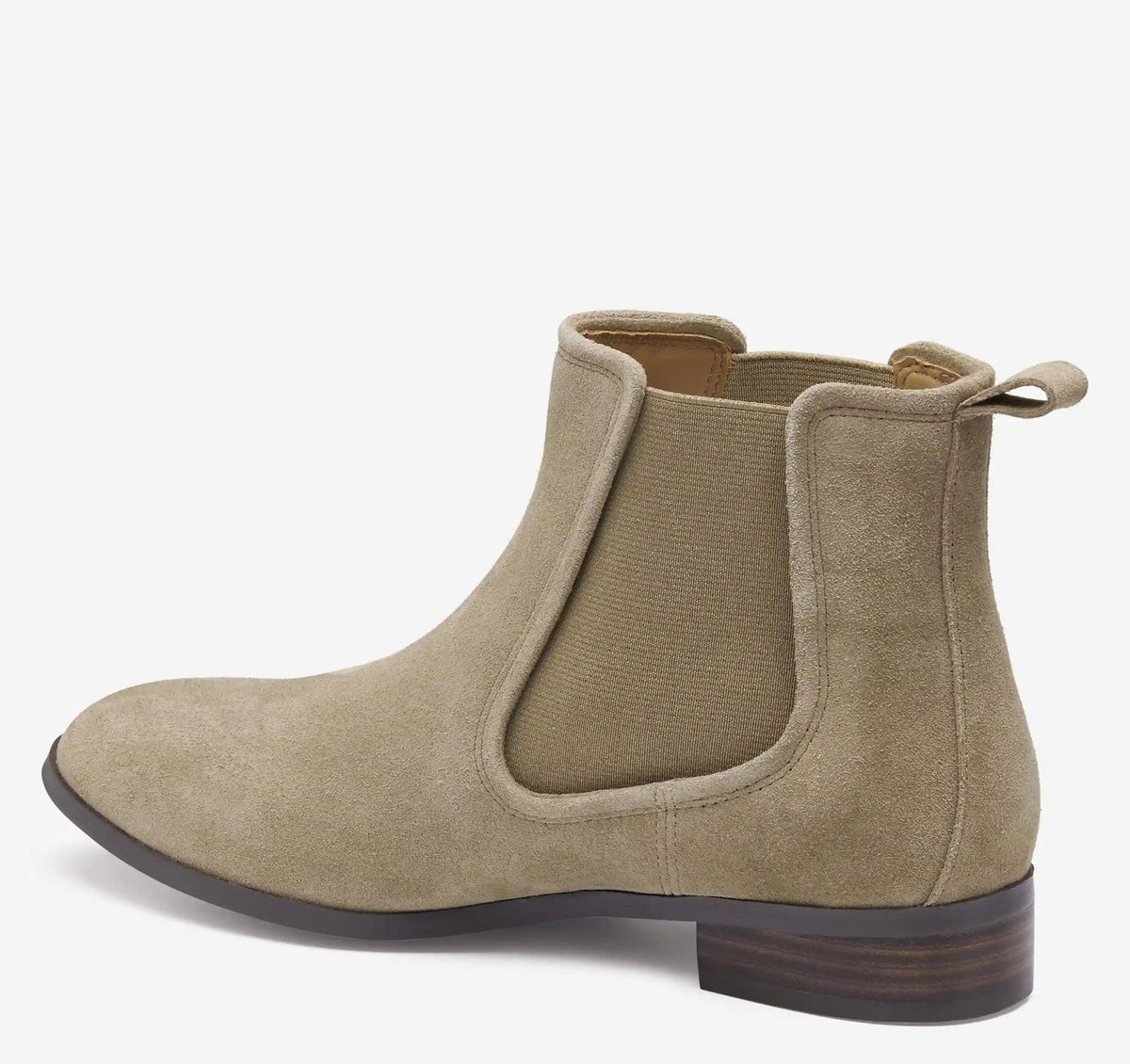 Tinsley Chelsea Bootie - Taupe Suede