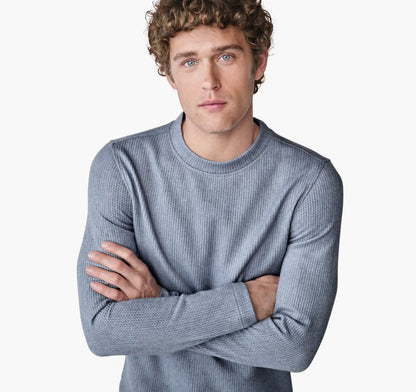 Weaver Crew Pullover - Blue
