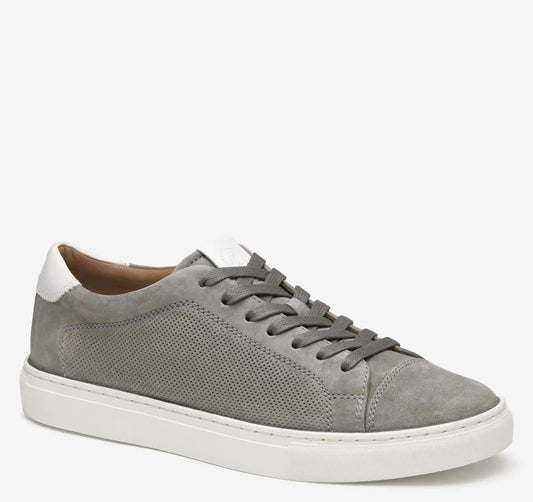 Luther Perfed Lace-to-Toe - Gray Italian Suede
