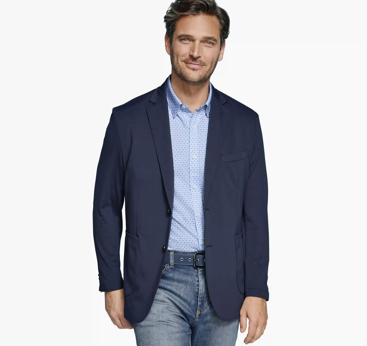 XC Flex® Pinnacle Knit Blazer - Navy