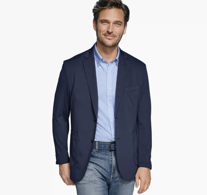 XC Flex® Pinnacle Knit Blazer - Navy