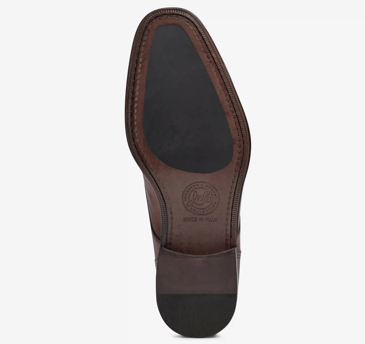 Larson 2-Eye Plain Toe - Mahogany Italian Calfskin