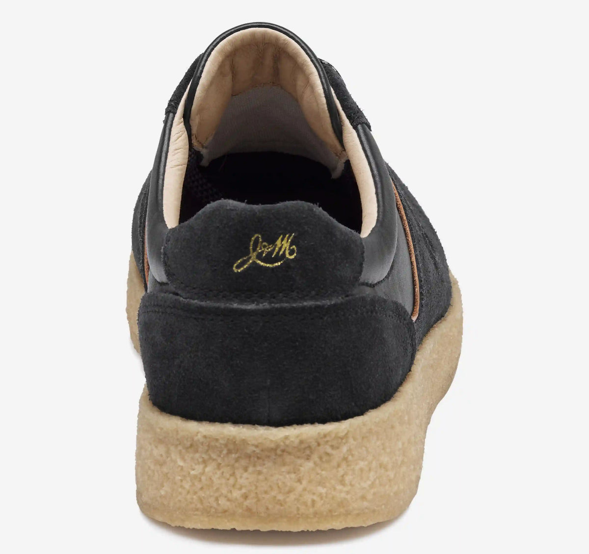 Silas Jogger - Black Suede/Full-Grain Leather