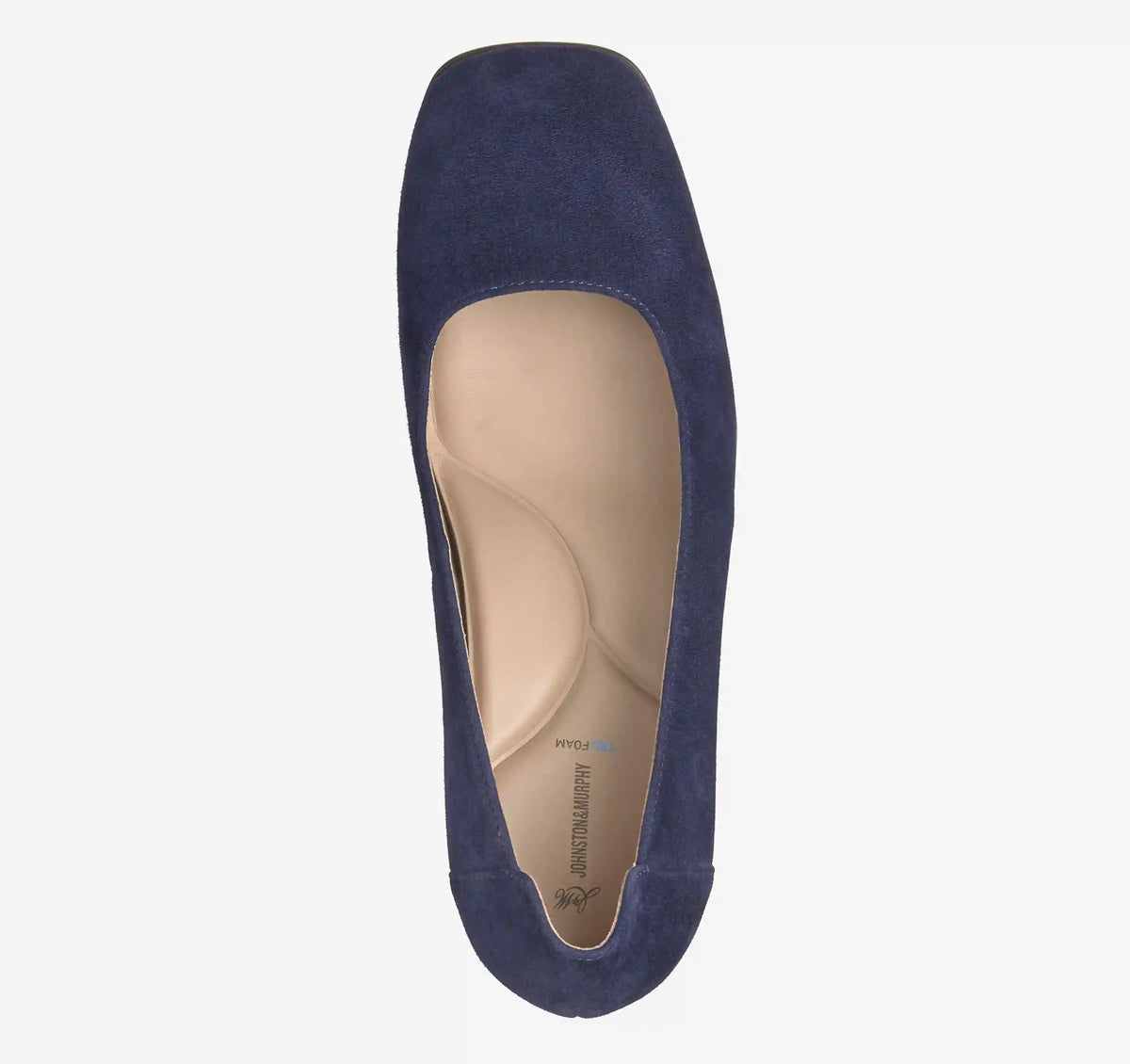 Whitney Pump - Navy Kid Suede