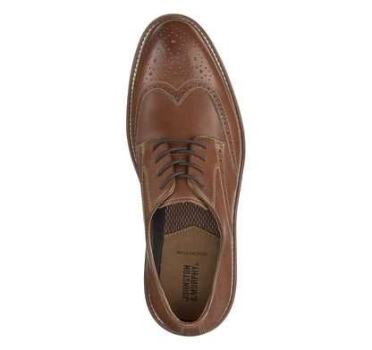 Upton Wingtip - Tan Full Grain