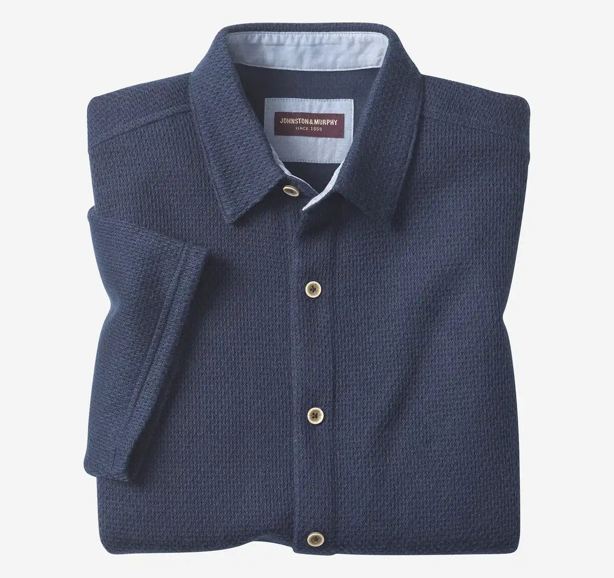 Linden Textured Short-Sleeve Shirt
