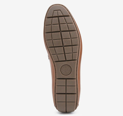 Baldwin Driver Penny Loafer - Cognac Sheepskin