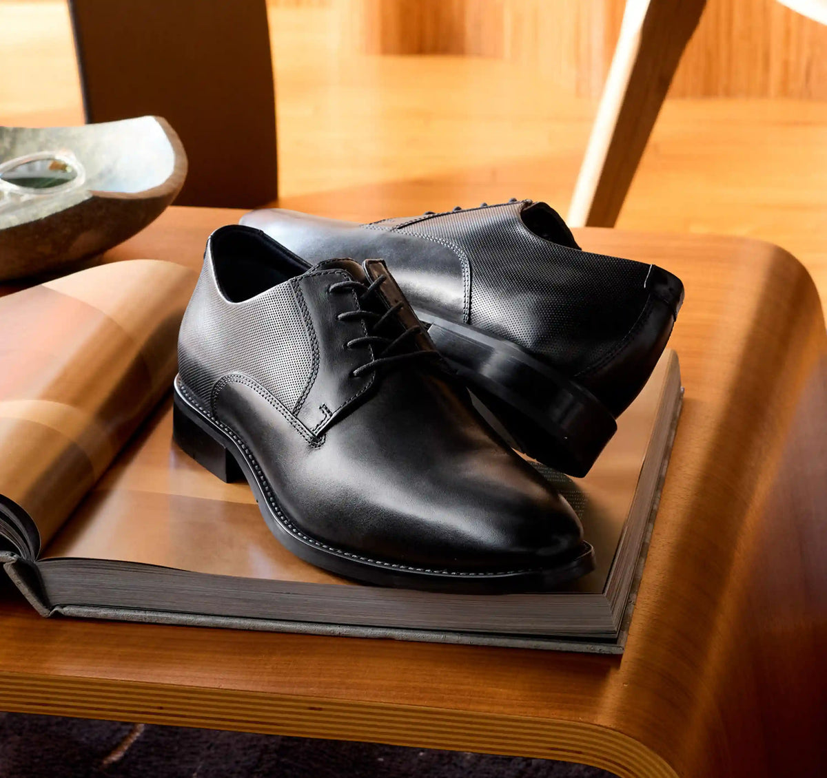 Landry Plain Toe - Black Full Grain