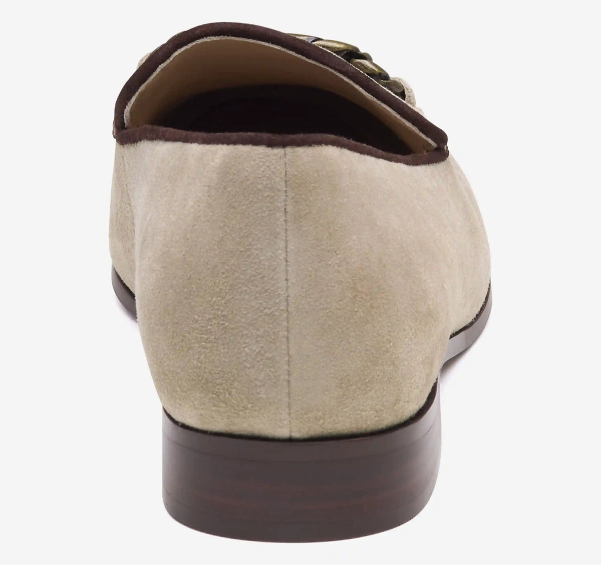 Ali Chain Loafer - Taupe Kid Suede