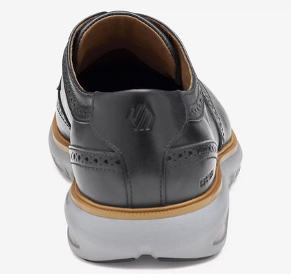 Larkin Wingtip - Black Italian Calfskin