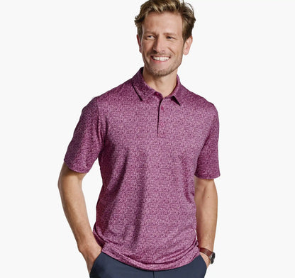 XC+™ Ace Performance Polo - Magenta Flamingo