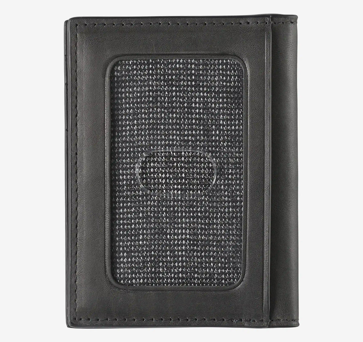 Rhodes Bifold Card Case - Black Full Grain