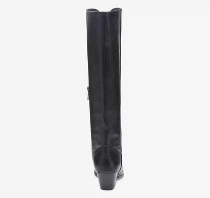 Tristen Tall Boot - Black Full Grain