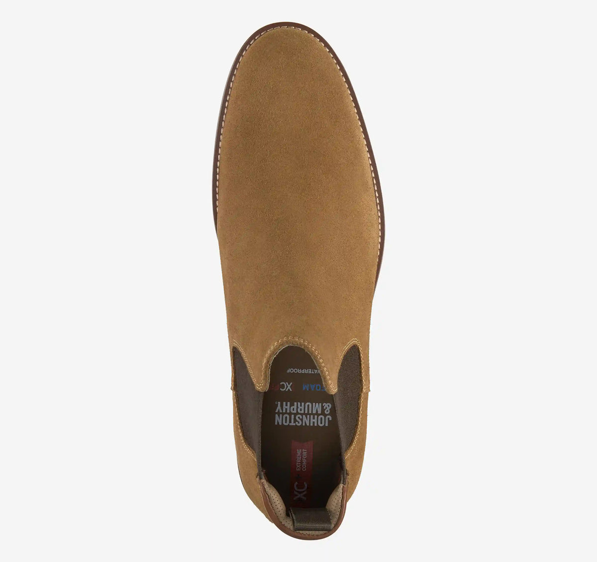 XC+™ Durham Chelsea Boot - Snuff Waterproof Waxed Suede