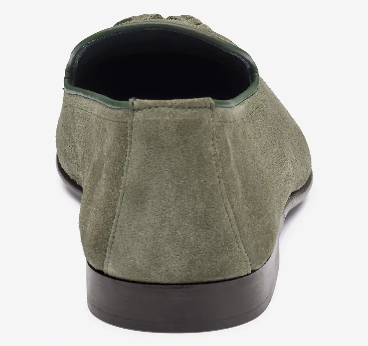 Taylor Tassel Loafer - Sage Italian Suede