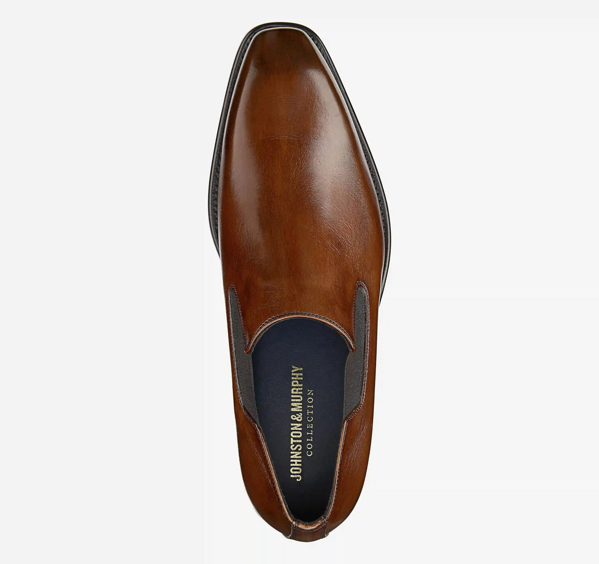 Larson Slip-On - Mahogany Italian Calfskin