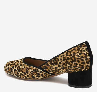 Sienna Pump - Leopard Haircalf