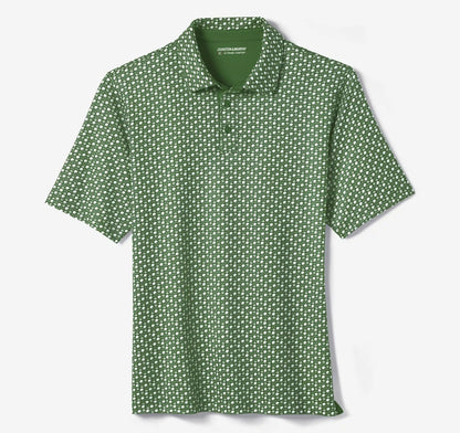 Game Day XC+™ Helmet-and-Football Print Polo - Green